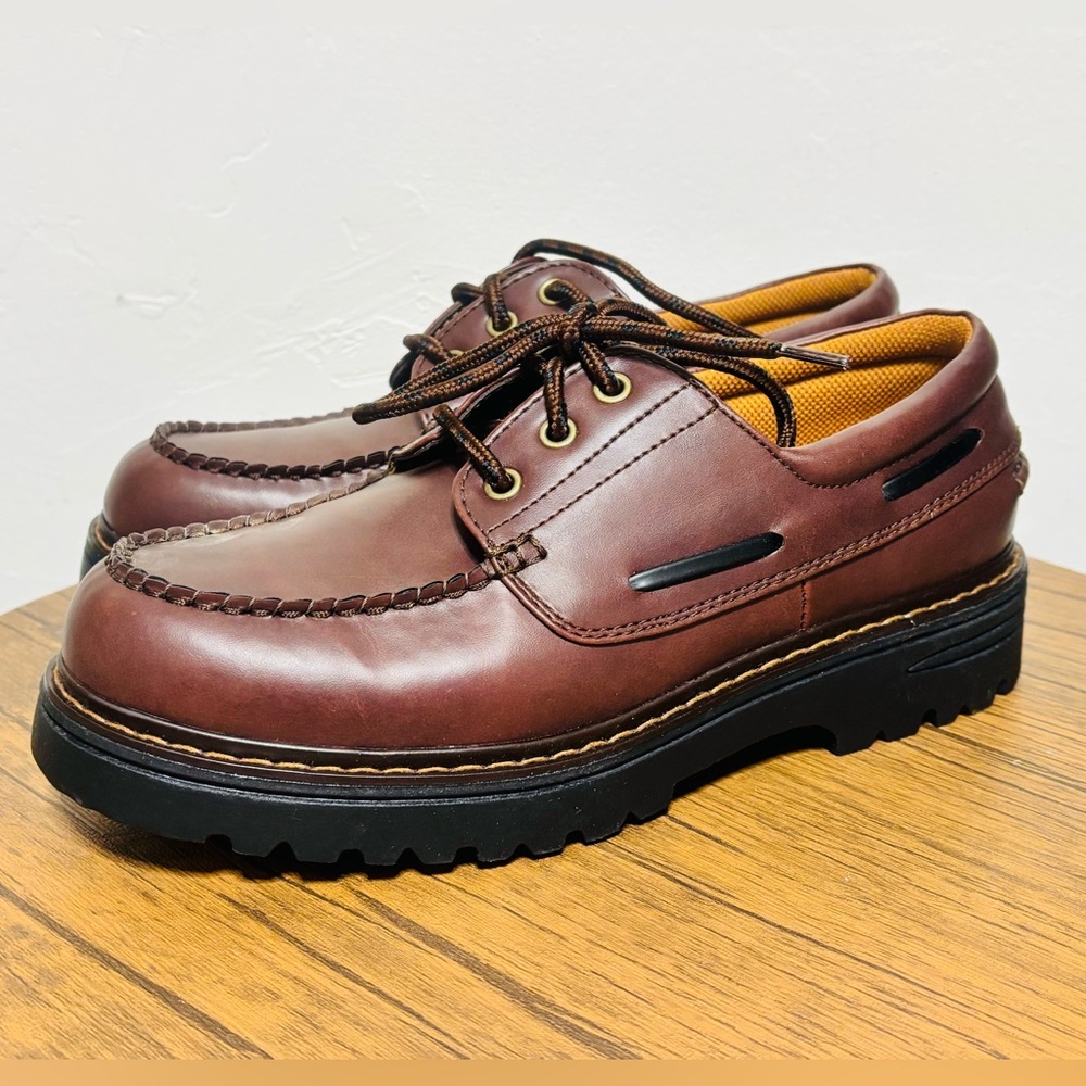 Rugged Outback Brown Oxford Shoes Size 7 1/2 new with tags!!